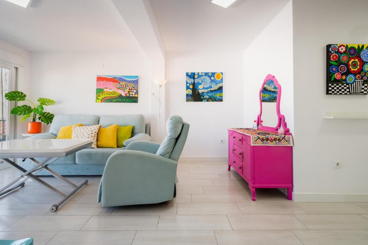 Ferienwohnung Wide And Colourful- 3Bd 1Bth- Triana Sevilla Exterior foto